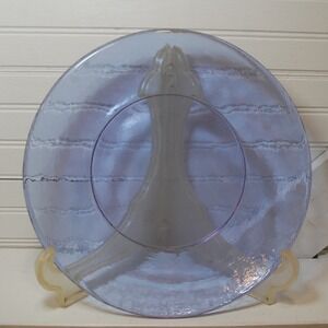 Vintage Fire and Light Dinner Plate Lavender‎ 11" Farmhouse cottage